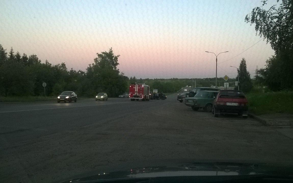 В Кирово-Чепецке начинающий водитель спровоцировал ДТП: пострадали два человека