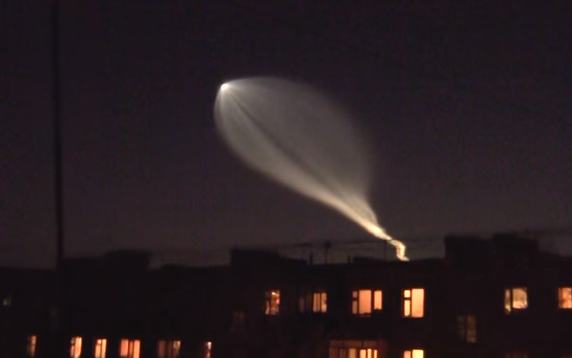 Чепчане смогут увидеть "медузу" от запуска ракеты