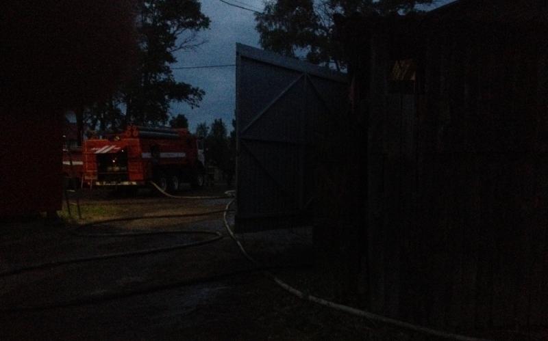 В Кирово-Чепецком районе горел комиссионный магазин