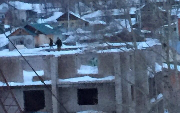 В Чепецке дети бегают по верхнему этажу недостроя