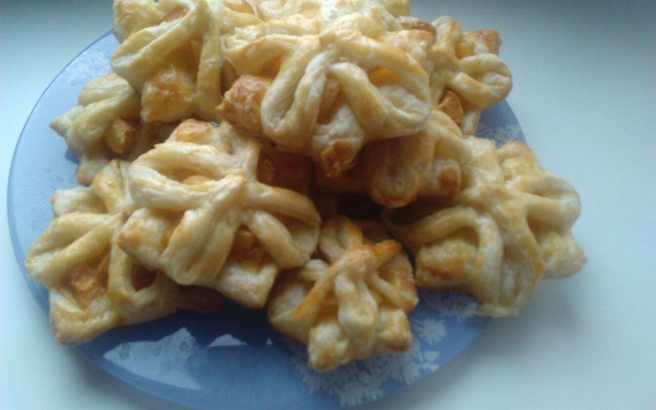 Рецепт выходного дня: слойки с абрикосами