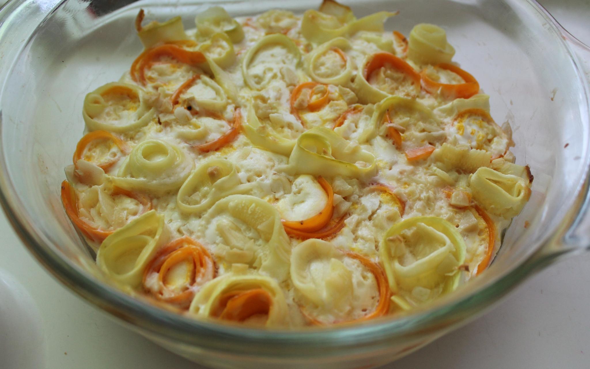 Запеканка из кабачков и моркови: красиво, вкусно и полезно!