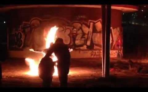 В Кировской области мужчина пытался сжечь сам себя