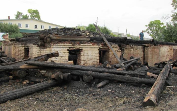 В Кирово-Чепецком районе полностью сгорел жилой дом