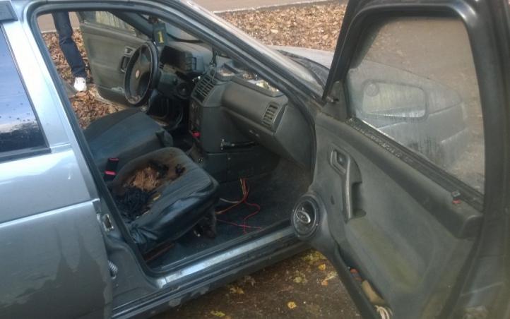 В Чепецке на ходу загорелась "Лада"