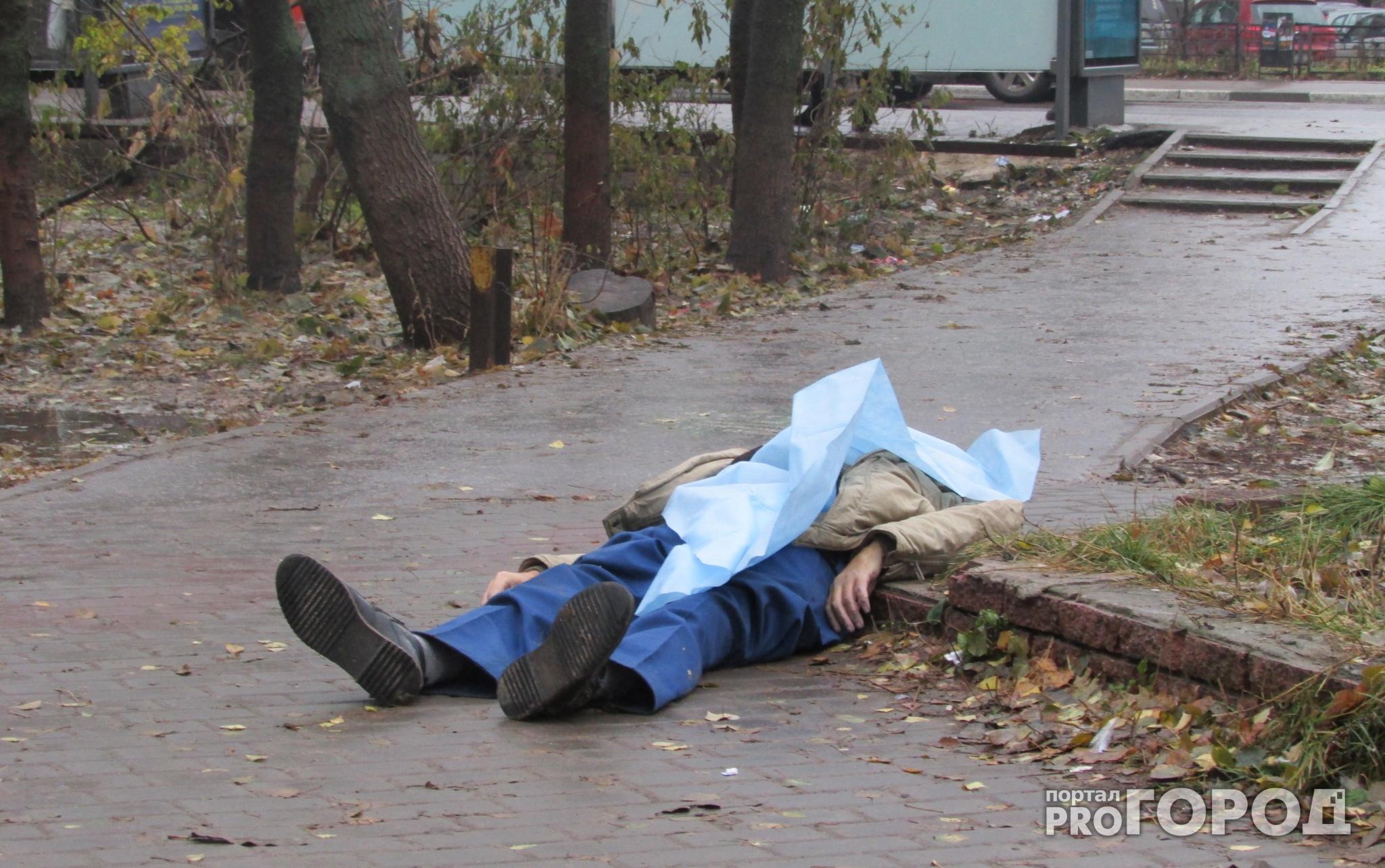 В Чепецке на улице найдено тело мужчины