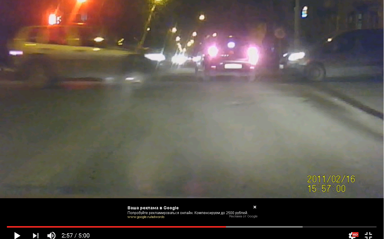 Появилось видео ДТП на проспекте Мира, в котором пострадала женщина