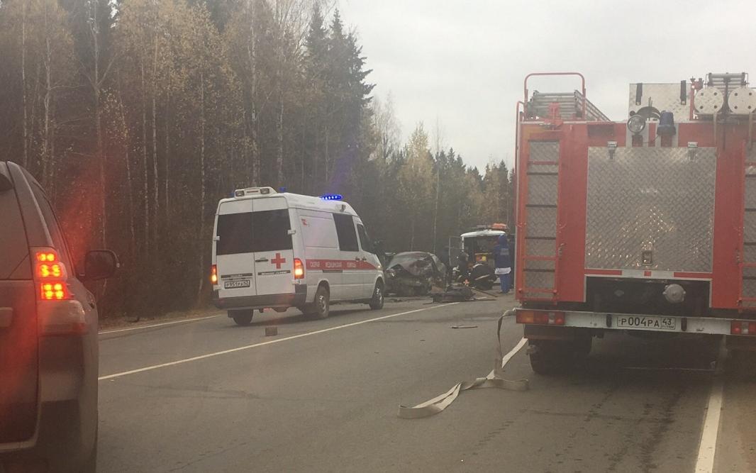В Кирово-Чепецком районе произошла страшная авария
