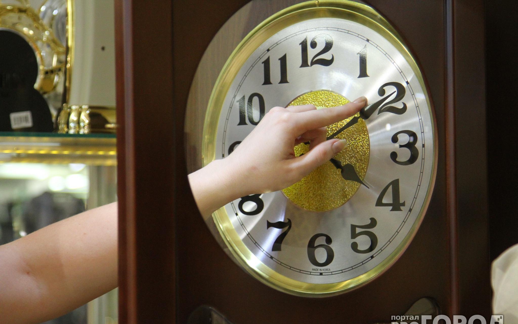 Чепчане подписывают петицию против перевода часов