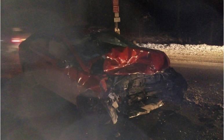 В аварии в Чепецком районе пострадали пять человек