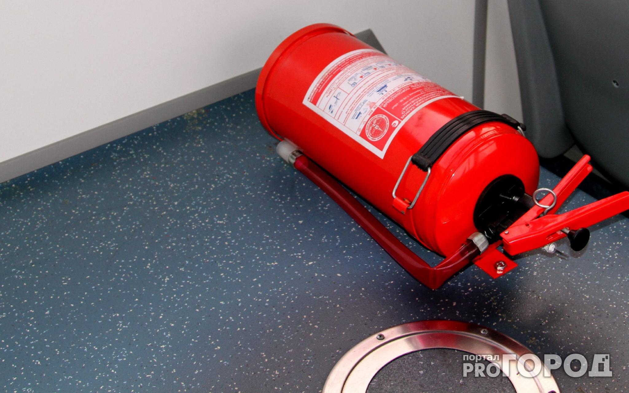 В детском саду Кирово-Чепецка взорвался огнетушитель