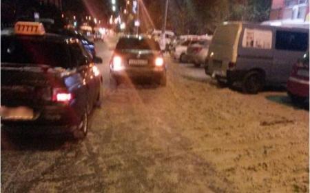 В Кирово-Чепецке на проспекте Мира не поделили дорогу  две иномарки