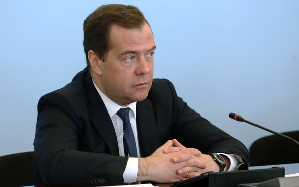 Дмитрий Медведев приехал в Киров с министрами и главами госкорпораций