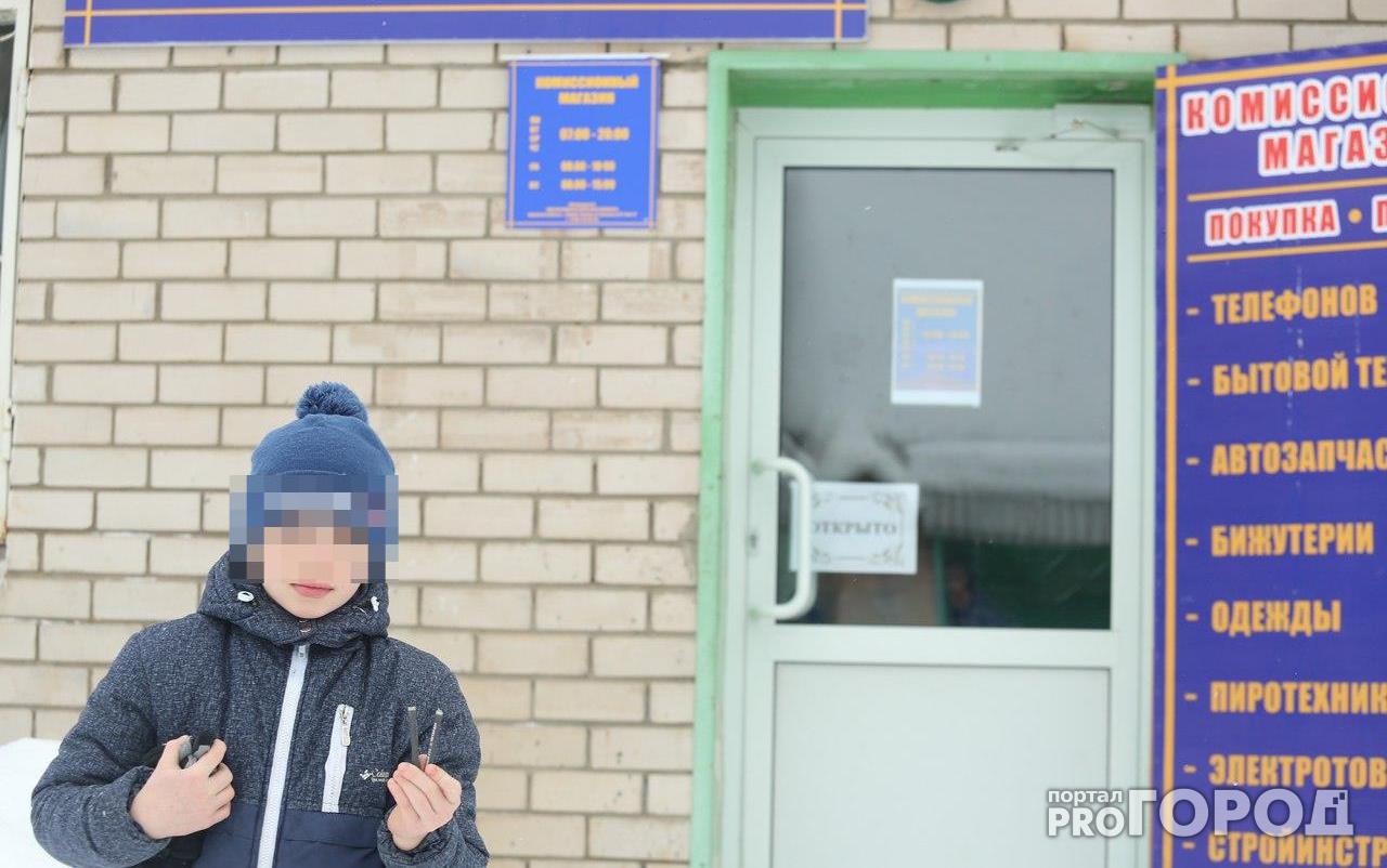 Видео: в комиссионке в Боево незаконно продавали детям петарды