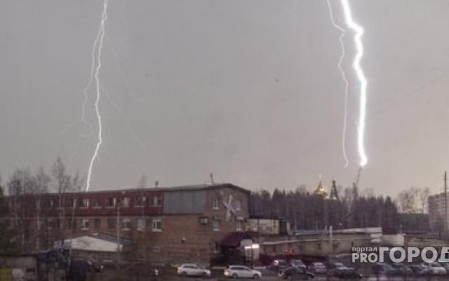 На предстоящей неделе в Кирово-Чепецке ожидается гроза