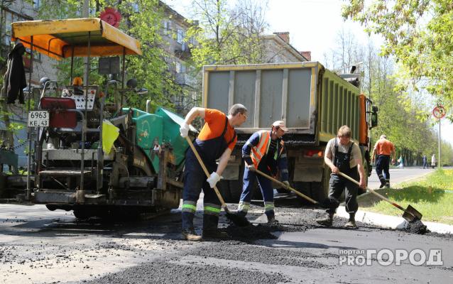 В Чепецке проверили, что стало с отремонтированными дорогами после зимы