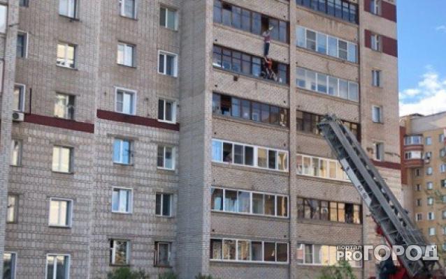 В Кирове ребенок повис на балконе шестого этажа: очевидец рассказала о ЧП