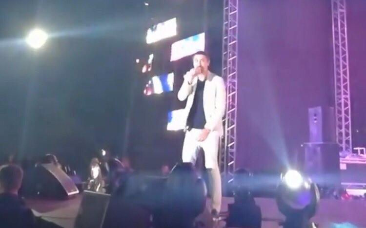 В Кирово-Чепецке состоялся концерт Димы Билана и группы "Банд’Эрос"