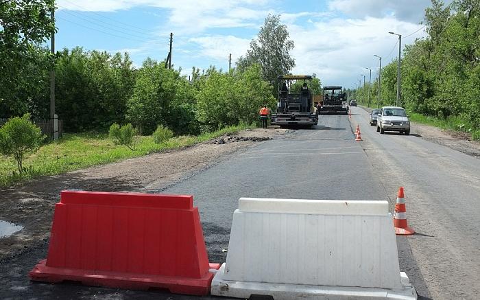 Власти рассказали еще об одном ремонте дороги в Чепецком районе