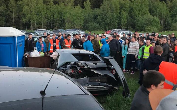 Под Кировом на Советском тракте Nissain GTR столкнулся с Ford