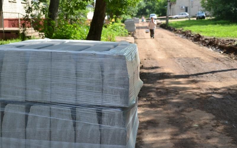 В Кирово-Чепецке начался ремонт дворов: адреса и перечень работ