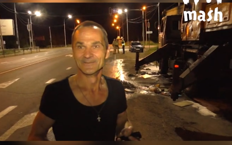 В Кирове мужчина спалил на трассе грузовик, чтобы согреться