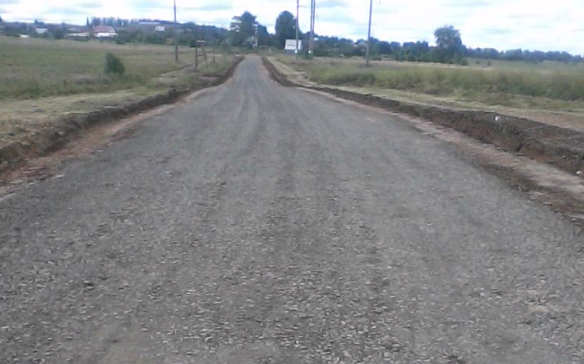 В Кирово-Чепецком районе отремонтировали дорогу между деревнями Саши и Кулига