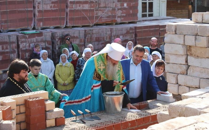 В Чепецком районе началось строительство храма в честь Александра Невского