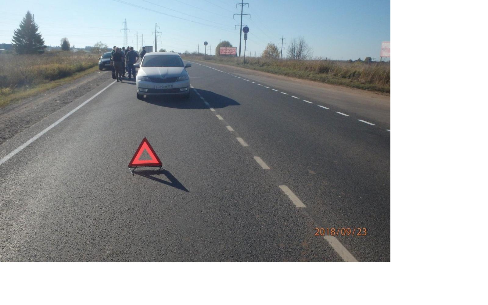 Водитель, которому стало плохо за рулем, спровоцировал ДТП в Чепецком районе