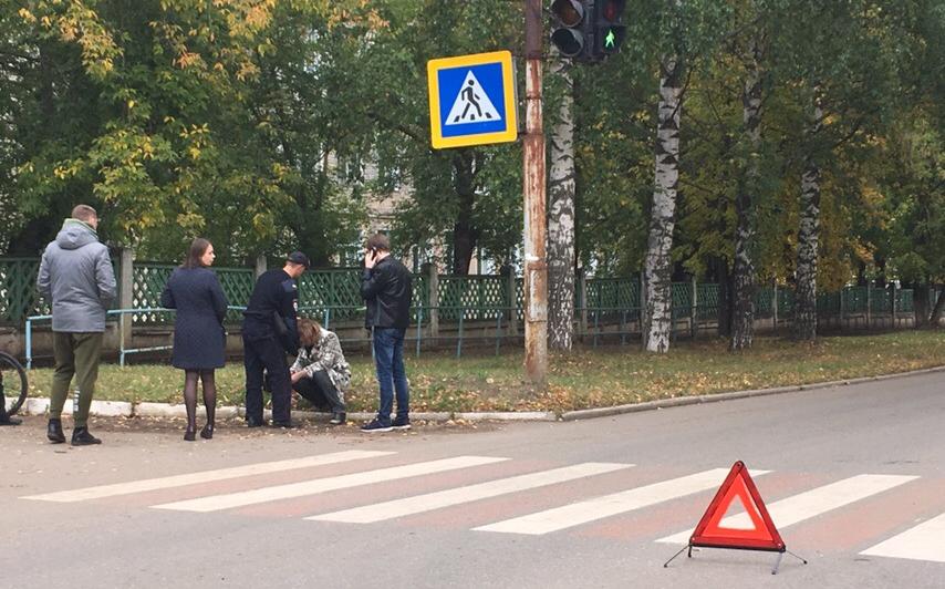 За полтора месяца на дорогах Чепецка пострадали 10 пешеходов