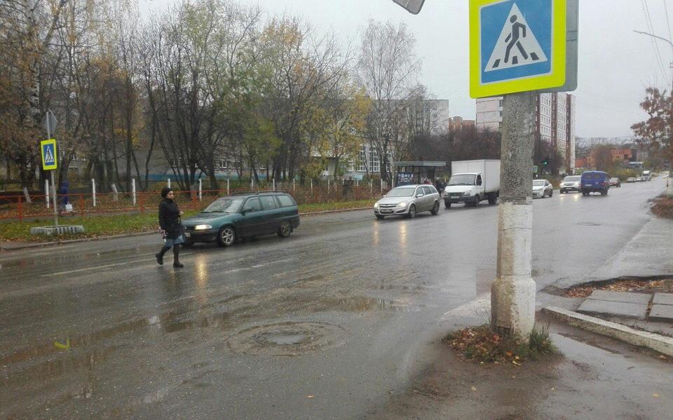 В Чепецке назвали самый аварийный пешеходный переход
