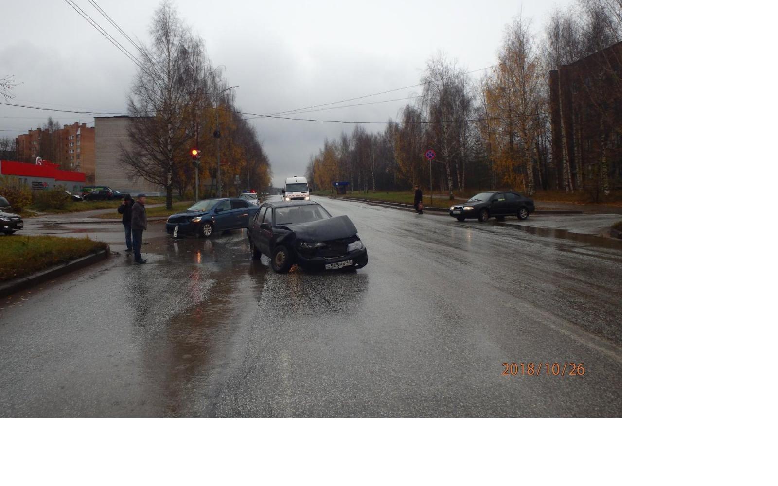 На «проклятом» перекрестке в Чепецке вновь произошло ДТП