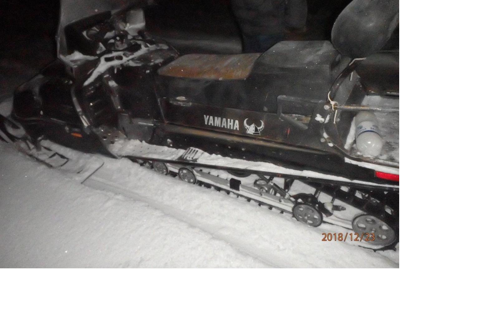 В Чепецком районе по вине пьяного водителя снегохода пострадал его пассажир