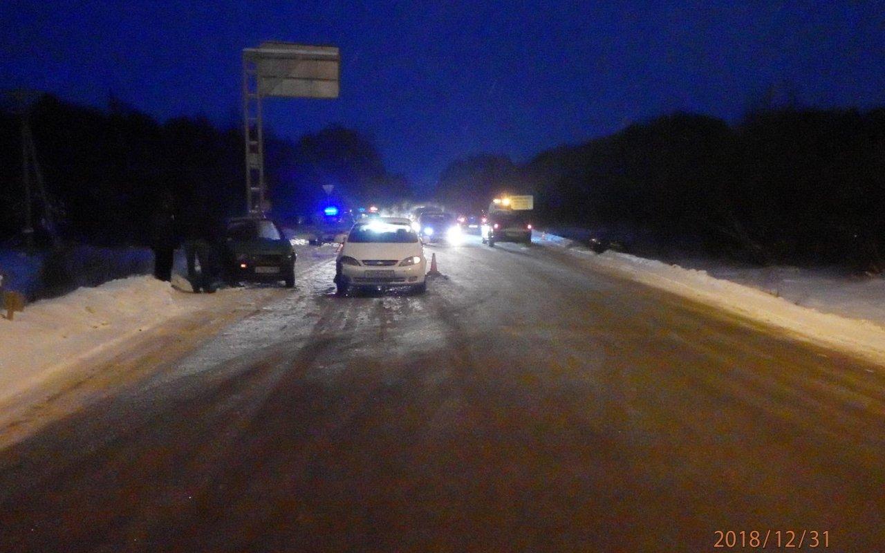 В Кирово-Чепецком районе произошло тройное ДТП