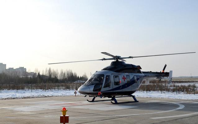 За год благодаря санавиации в Кировской области спасли 68 детей