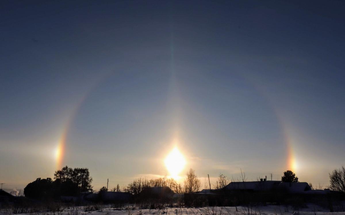 Жители Кировской области засняли редкое небесное явление