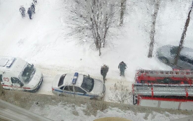 В Чепецке на проспекте Кирова произошел пожар в пятиэтажке