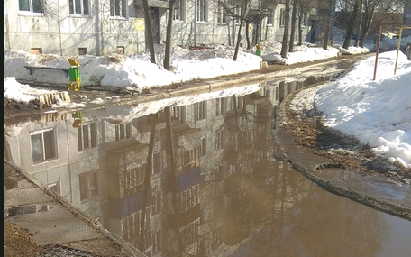 «Улица Речная соответствует своему названию»