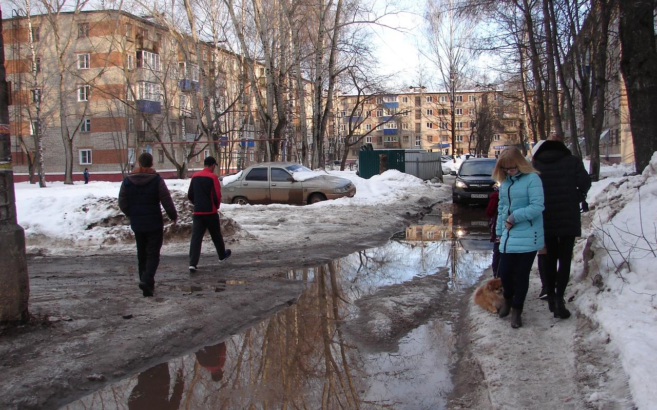 Из-за неработающих ливневок Кирово-Чепецк уходит под воду