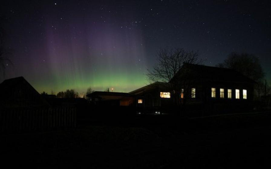 В ближайшие две ночи чепчане смогут наблюдать полярные сияния