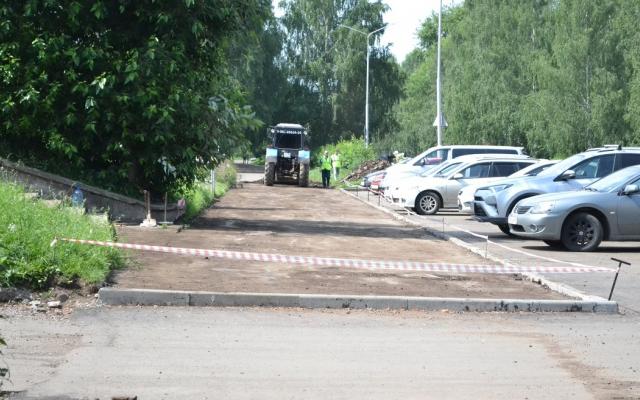 В Кирово-Чепецке на ремонт тротуаров выделили более 34 миллионов