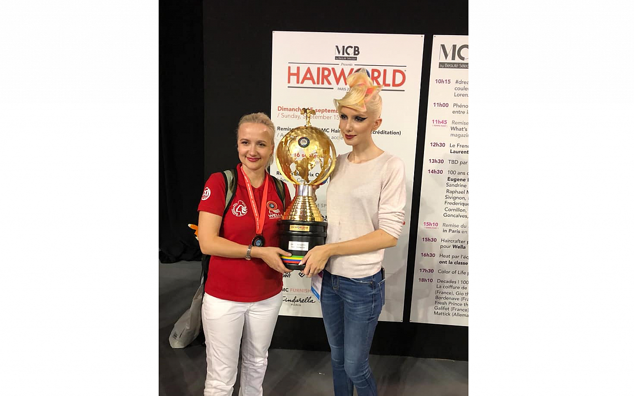 Парикмахер из Чепецка завоевала "бронзу" на профессиональном Чемпионате мира в Париже