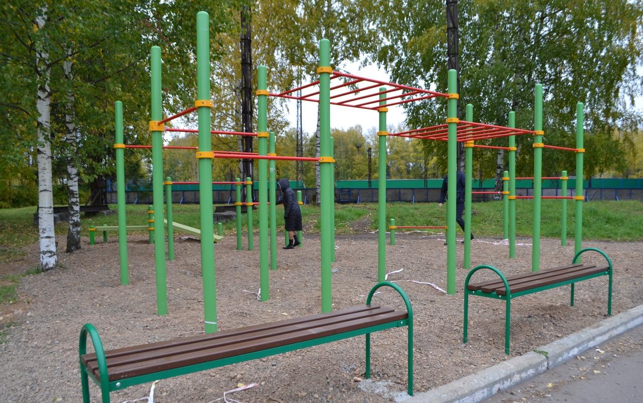 Фото дня: в Кирово-Чепецке откроют еще одну детскую площадку