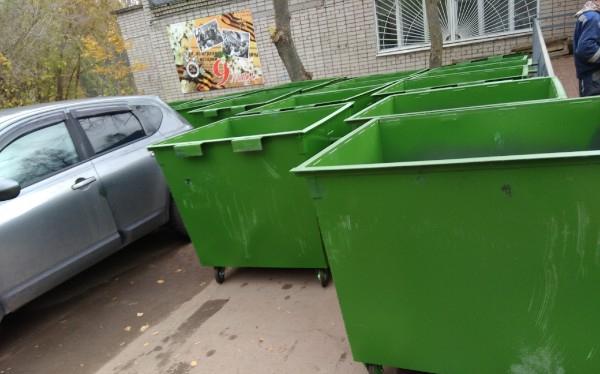 Купили на запас: в Чепецке заменят только 5 мусорных контейнеров
