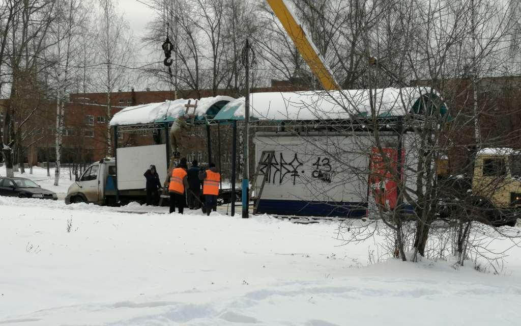 В Чепецке исчезли четыре киоска с рынка
