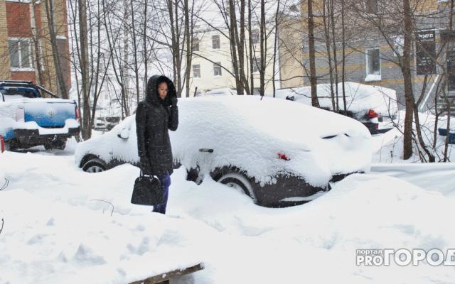 В выходные Кирово-Чепецк накроет снегопад