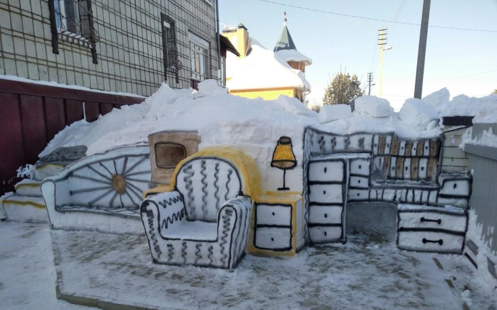 Ежегодный конкурс снежных фигур в Кирово-Чепецке перенесли на январь