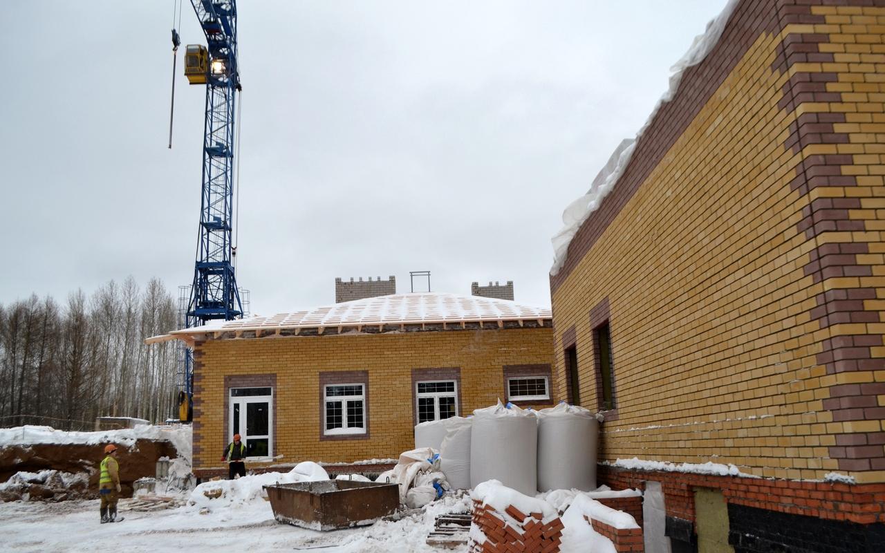 Строительство яслей в Кирово-Чепецке возобновили в новогодние праздники