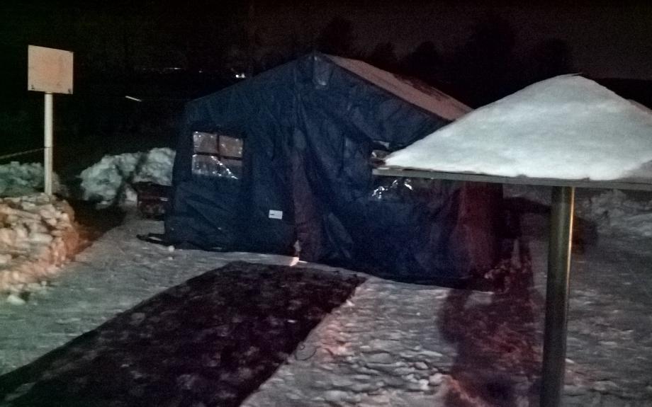 В Крещение около купели в Чепецке будет работать теплая палатка
