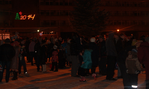 Чепчане поздравляют друг друга с Новым Годом (видео)